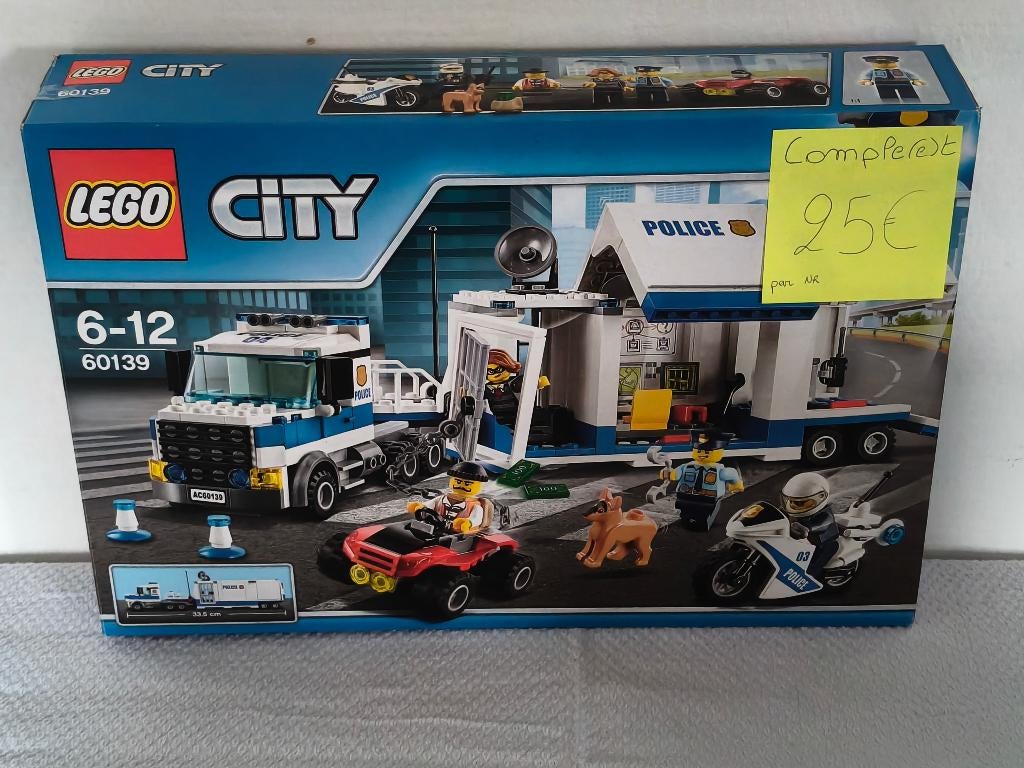 Lego City 60139 De mobiele commandopost, Ophalen of Verzenden, Gebruikt, Lego