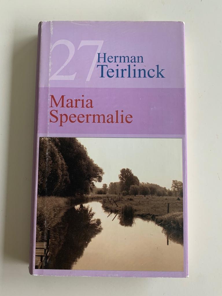 Herman Teirlinck, Maria Speermalie, Ophalen of Verzenden, Zo goed als nieuw, Herman Teirlinck