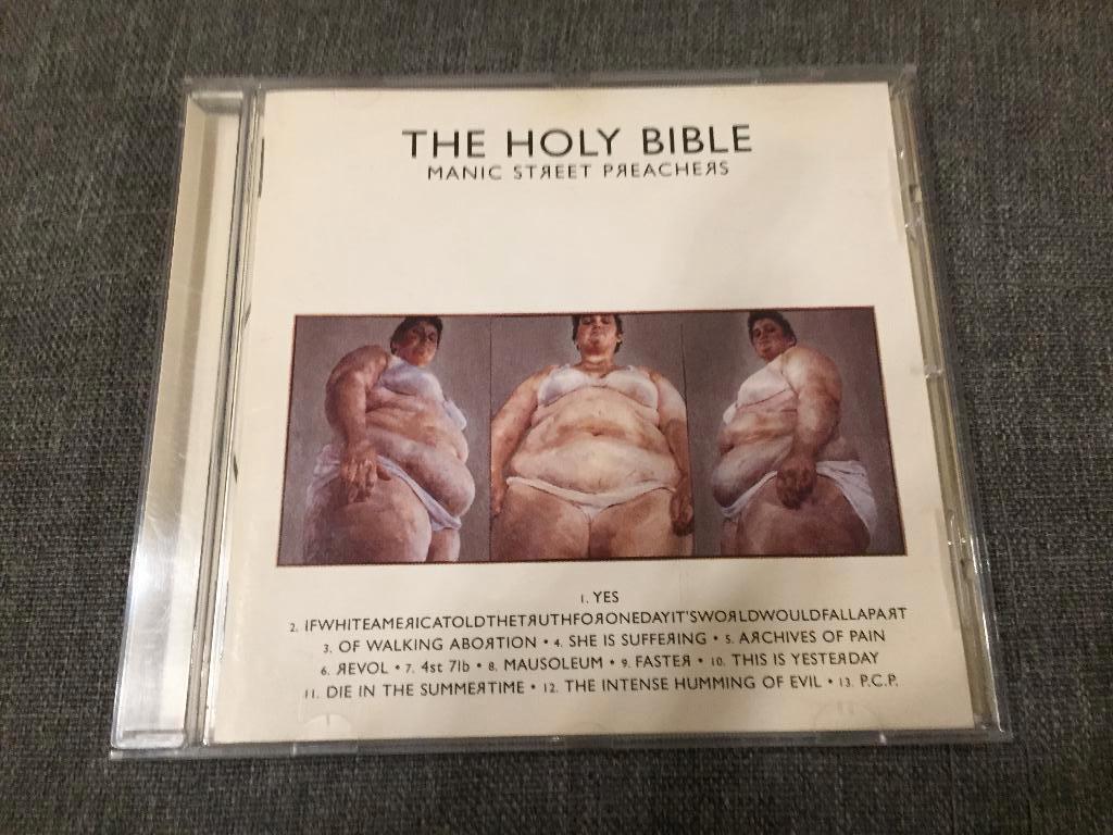 CD Manic Street Preachers The Holy Bible, Ophalen of Verzenden, Zo goed als nieuw, Poprock