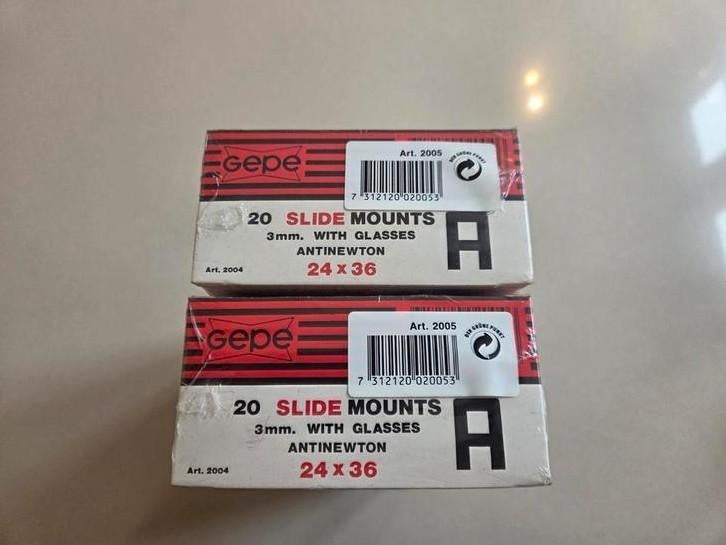 Gepe 2004 24x36 3mm AN/20st diaramen, Ophalen of Verzenden, Nieuw