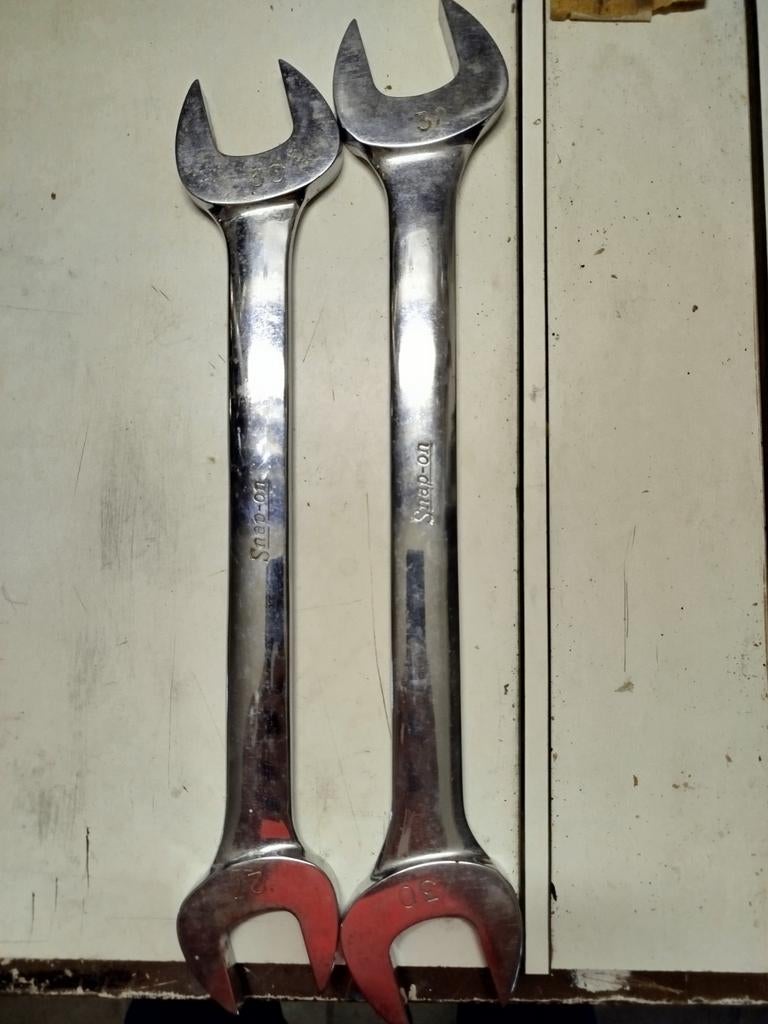 2 clés à fourches snap on, Ophalen