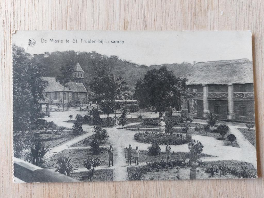 oude postkaart : Missie Sint-Truiden te Lusambo, Envoi