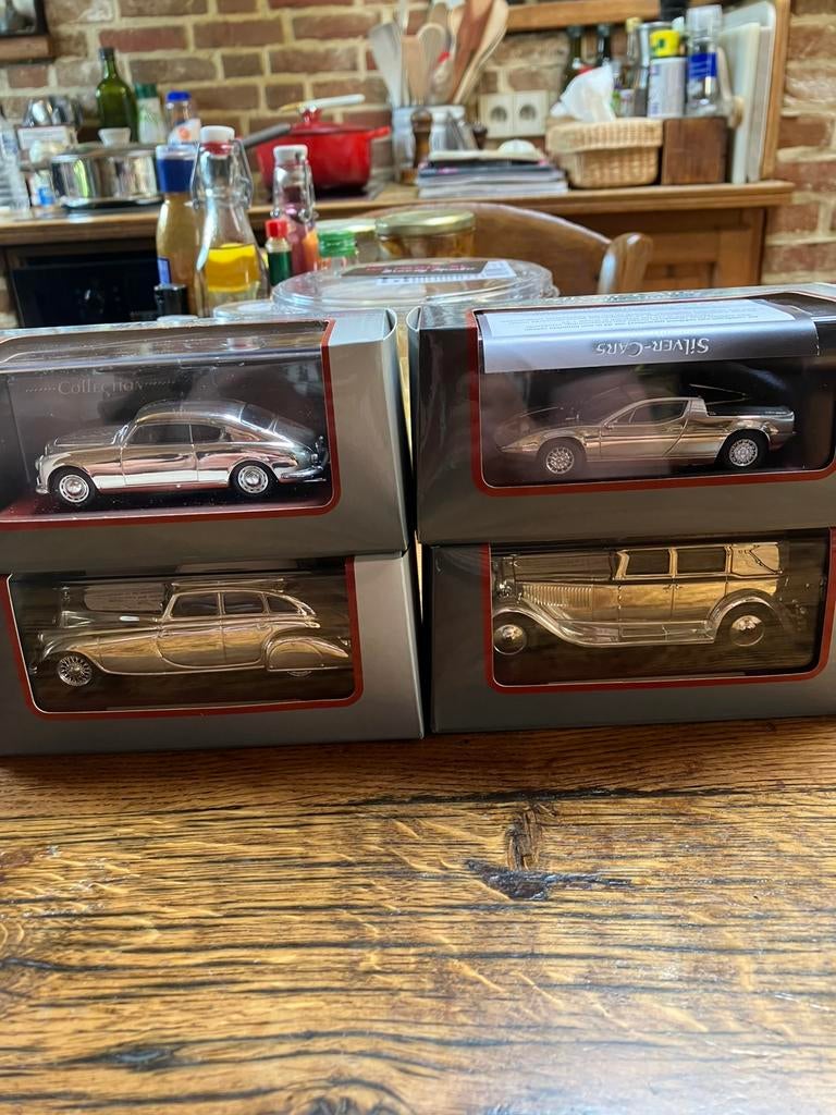 Silver-Cars Collection 1:43 Lancia, Maserati, Pierce, Isotta, Enlèvement ou Envoi, Comme neuf, Voiture, Autres marques