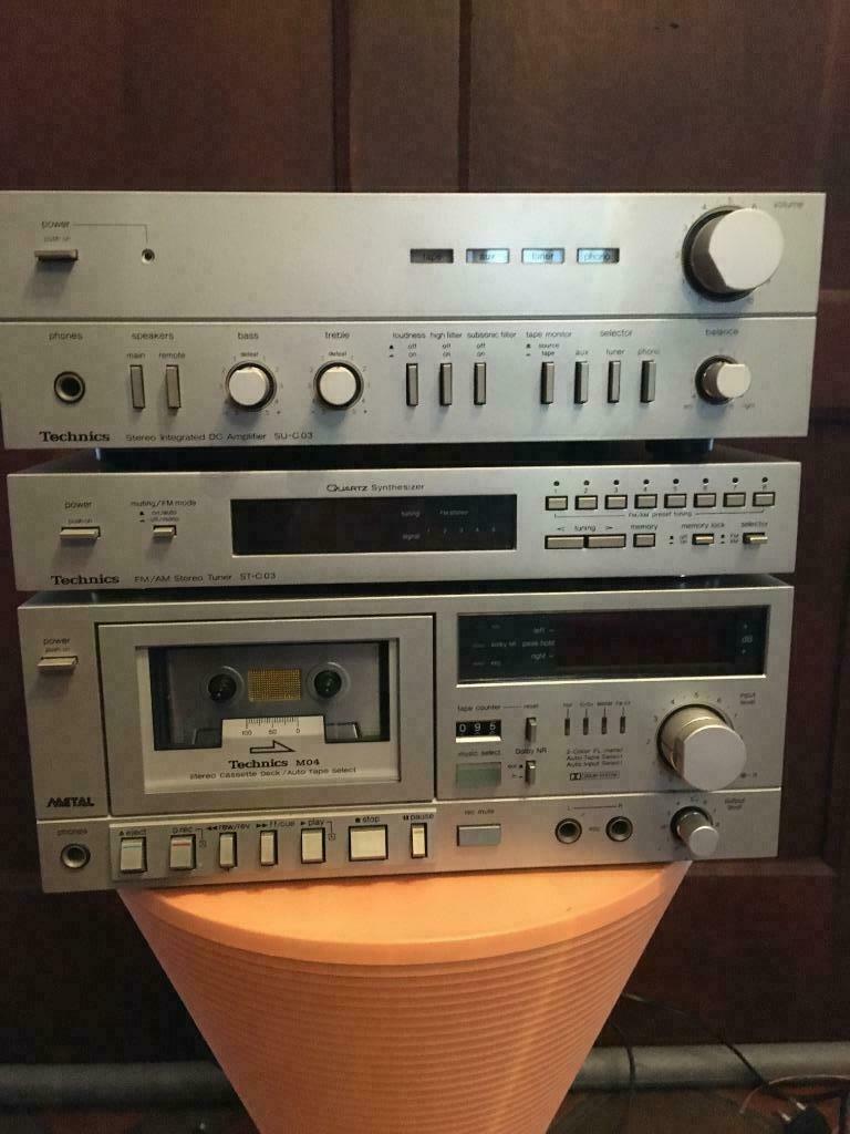 book- shelf unit TECHNICS 1980, Overige merken, Gebruikt, Ophalen of Verzenden, 60 tot 120 watt