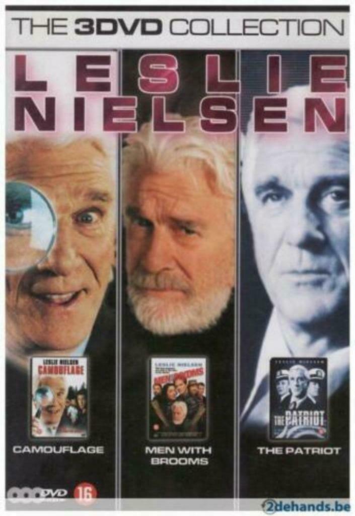 Leslie Nielsen (3DVD), Ophalen of Verzenden, Gebruikt, Actiekomedie