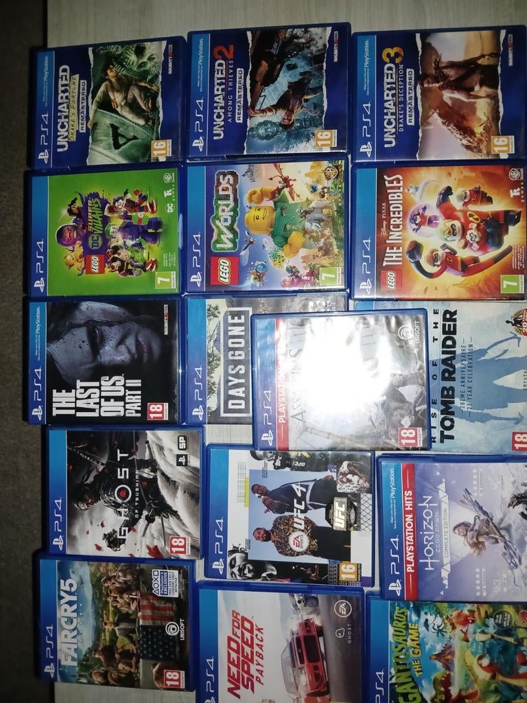 Allerlei ps4 games, Consoles de jeu & Jeux vidéo, Jeux | Sony PlayStation Vita, Enlèvement, Comme neuf, Course et Pilotage