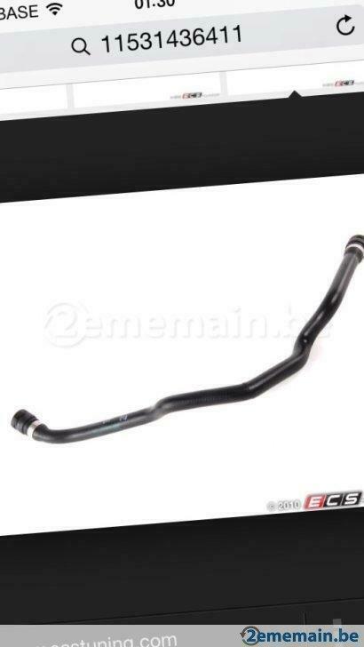 bmw série 3 e46 durite eau oem 11531436411, Neuf, BMW