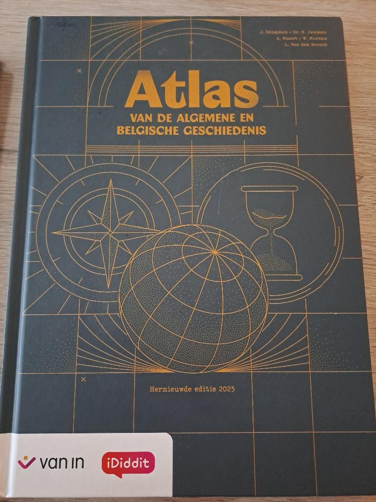 Atlas van de algrmene en belgische geschiedenis, Comme neuf, Enlèvement, 1800 à 2000, Van in