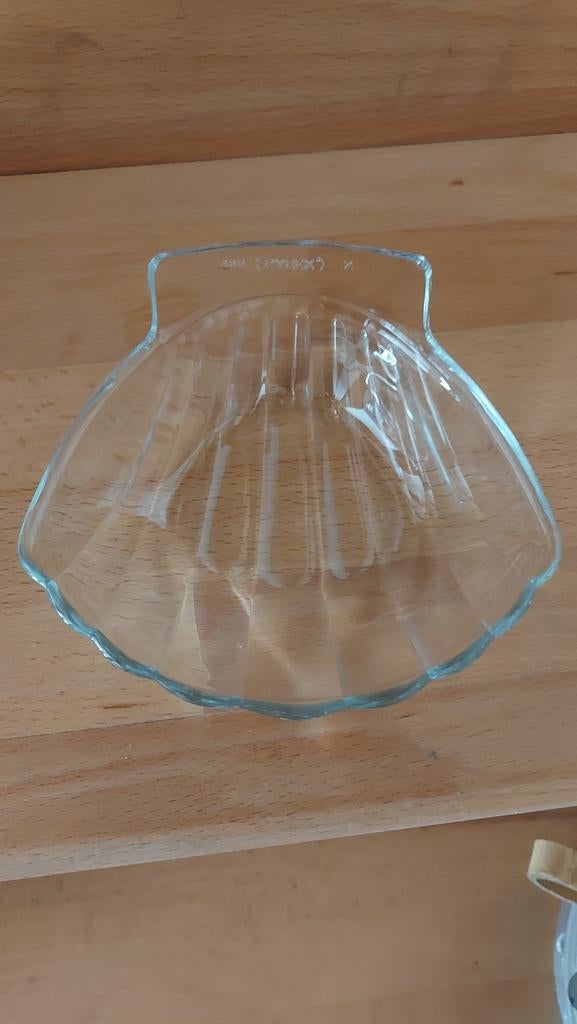 lot de 4 coquilles, Maison & Meubles, Enlèvement ou Envoi, Comme neuf, Verre