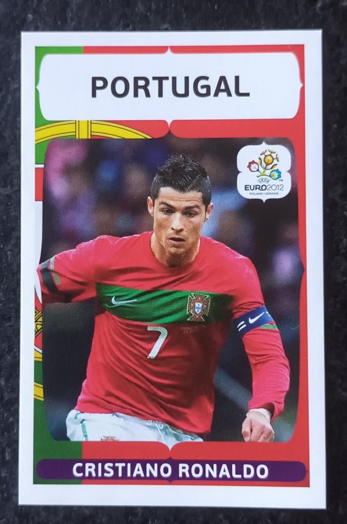 PANINI EURO 2012 CRISTIANO RONALDO, Enlèvement ou Envoi