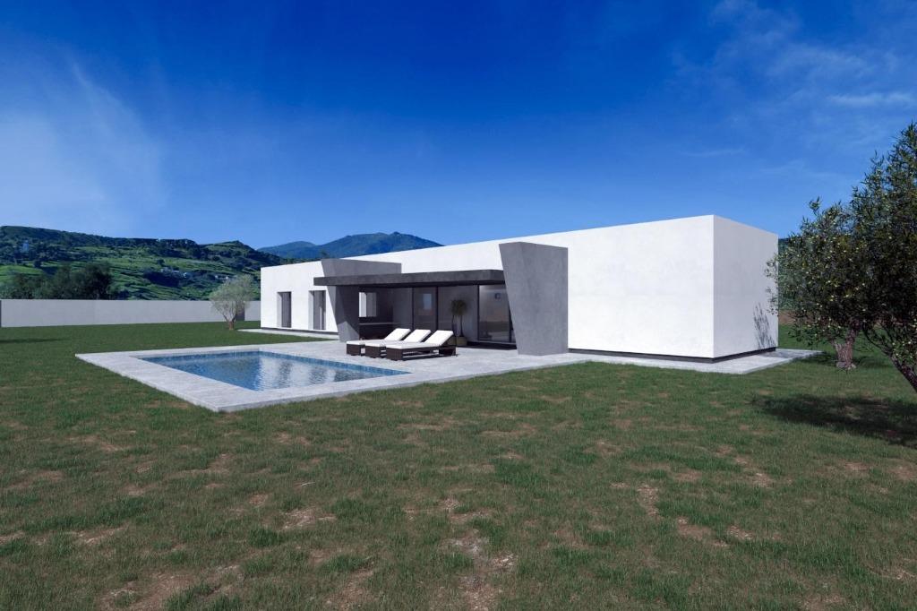 CC0583 - Nouvelle villa moderne avec piscine à Pinoso, Immo, Maison d'habitation, Campagne, 164 m², Pinoso