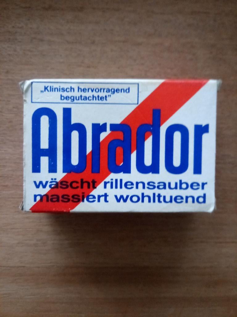 Abrador vintage zeep, Ophalen of Verzenden