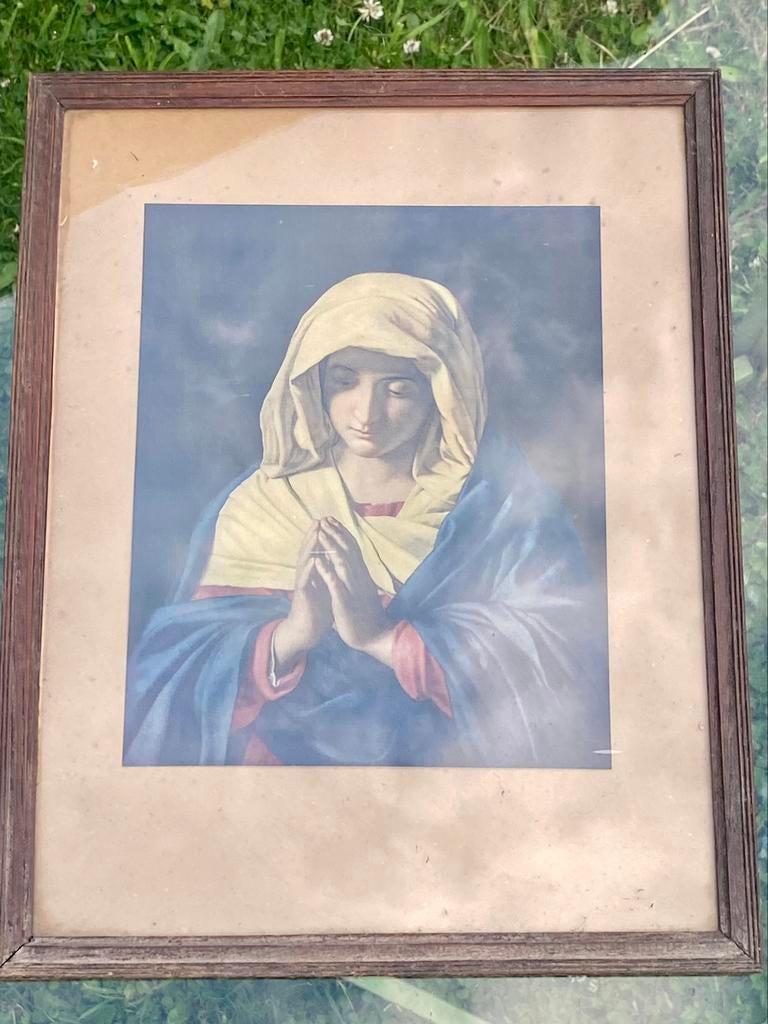 Oude portretten met tekst, Ophalen of Verzenden