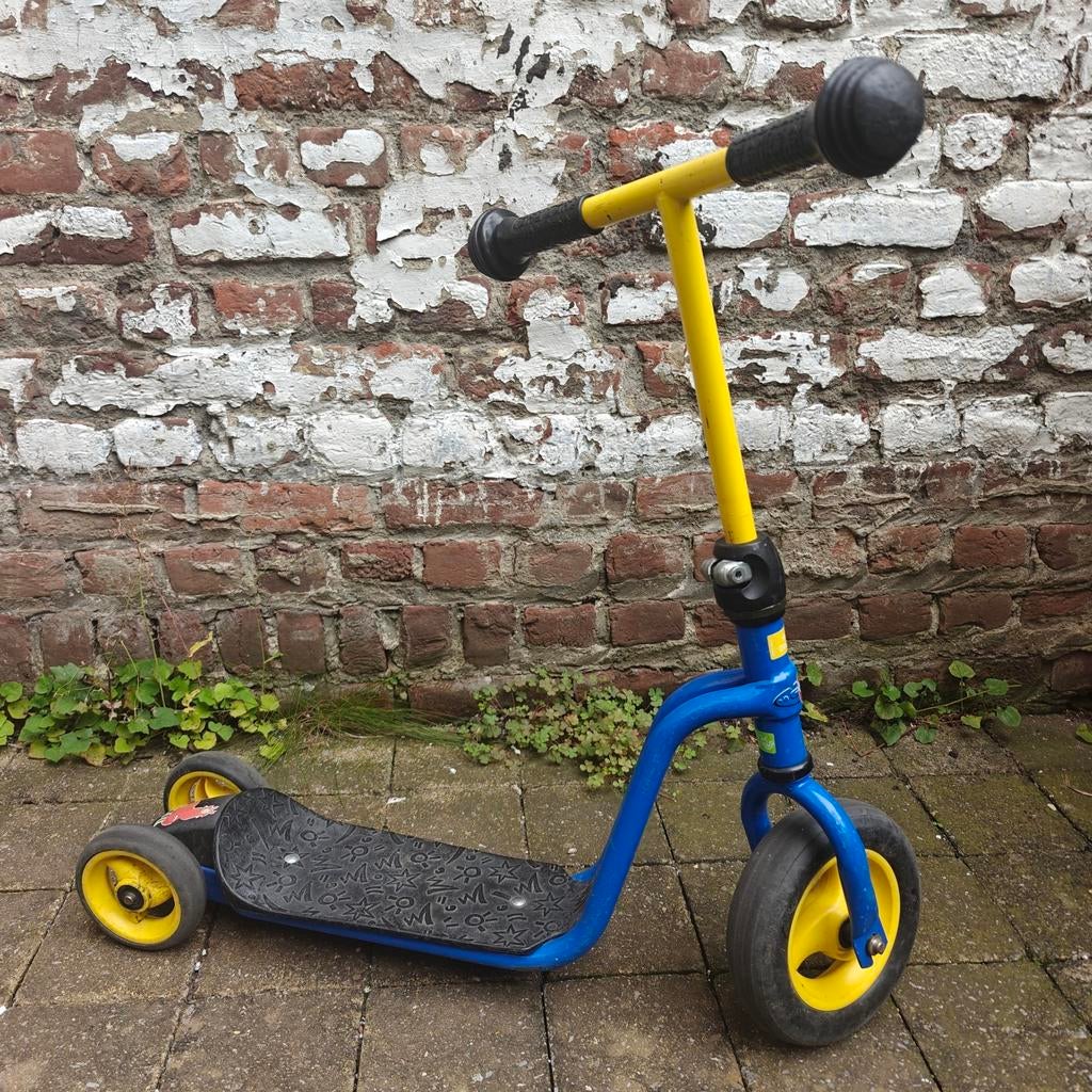trottinette Puky bleu et jaune, Enlèvement, Utilisé