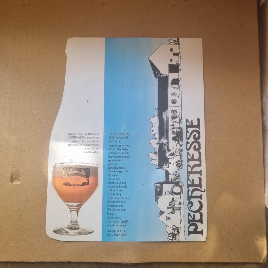 Brochure Pecheresse Lindemans, Verzamelen, Ophalen of Verzenden, Gebruikt, Overige typen, Overige merken