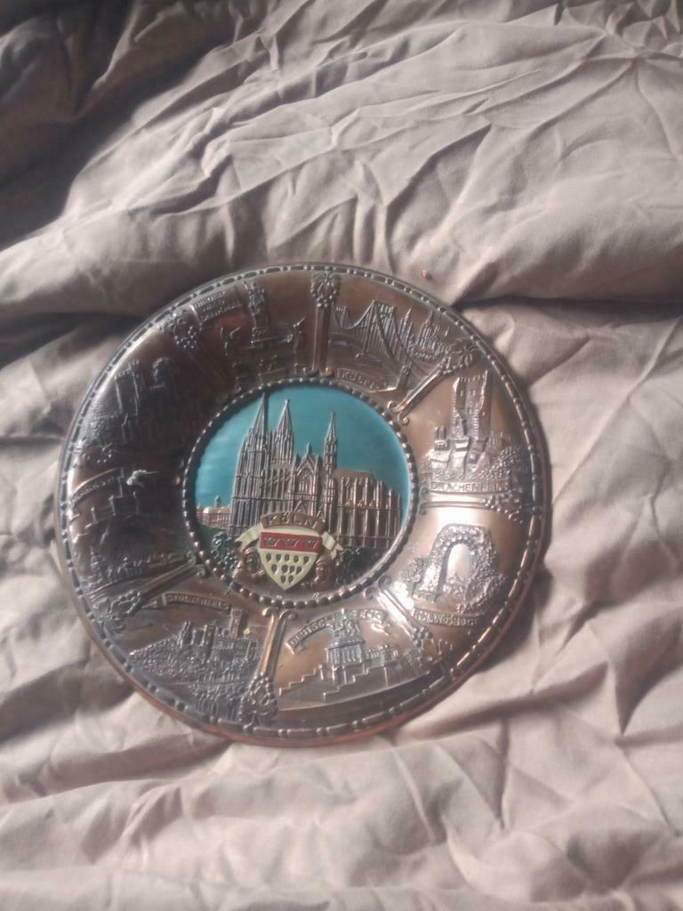 Koperen wandplaat, Antiek en Kunst, Koper