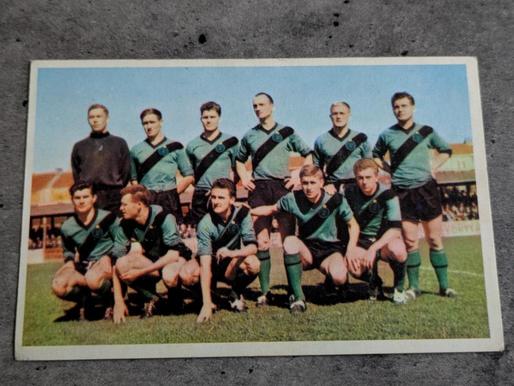 ÉQUIPE DE FOOTBALL CERCLE BRUGGE 1962/1963 Impression photo, Envoi