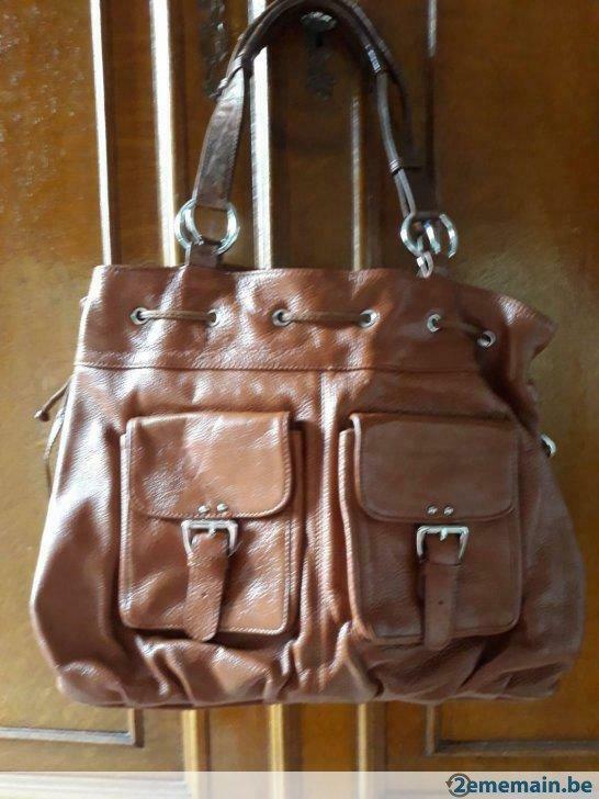 Sac Cooper brun, Envoi, Utilisé, Brun