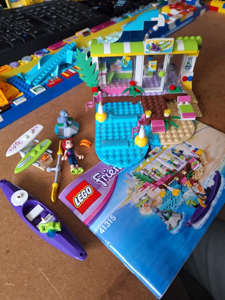 LEGO Heartlake Surf Shop 41315, Ophalen of Verzenden, Zo goed als nieuw, Complete set, Lego