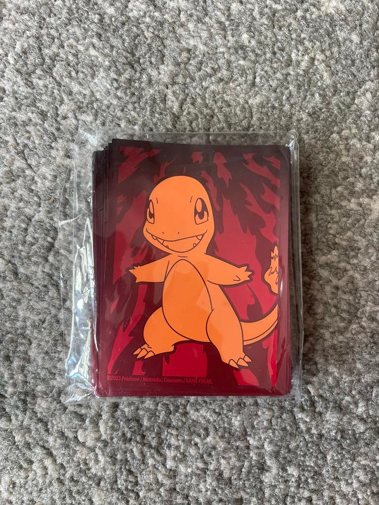 Pokemon obsiadian flames sleeves, Ophalen of Verzenden, Nieuw, Sleeves of Kaarthoesjes, Foil