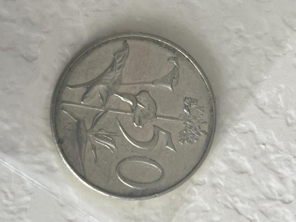 Zuid-Afrika – 50 Cent (1971), Ophalen, Zuid-Afrika