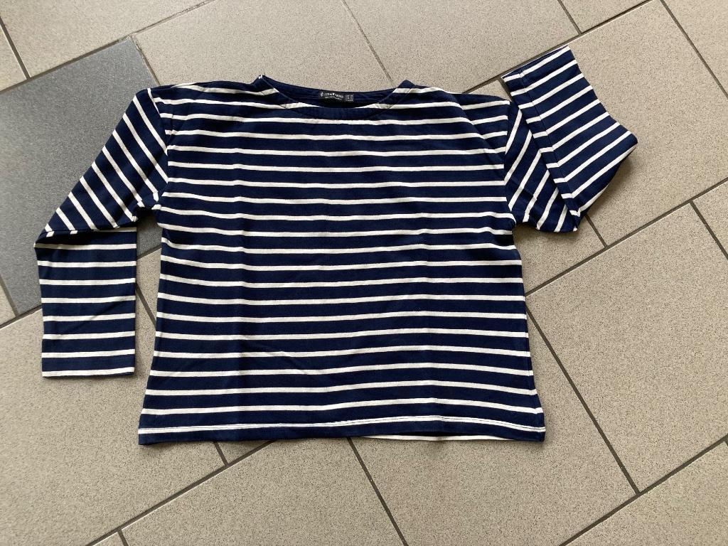 Gestreepte longsleeve shirt. Stradivarius. Mt S., Taille 36 (S), Comme neuf, Manches longues, Enlèvement