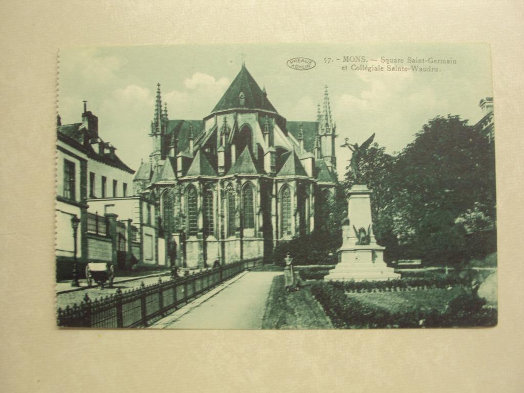 49956 - MONS - SQUARE ST-GERMAIN - COLLEGIALE STE-WAUDRU, Verzenden