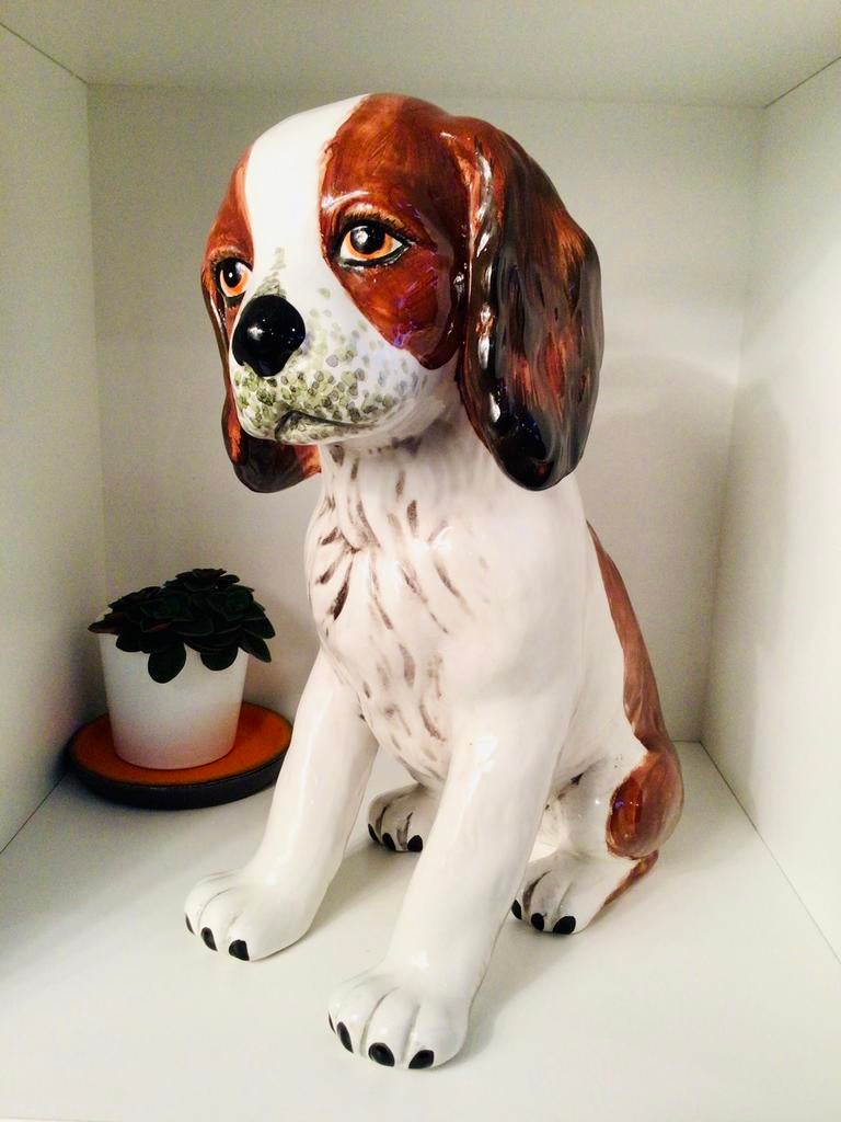 Vintage Made in Italy hond, Ophalen of Verzenden