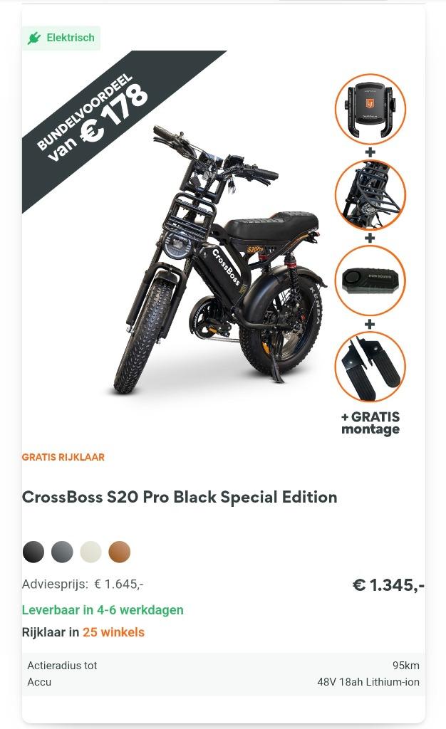 Fatbike nieuw, Fietsen en Brommers, Ophalen, Nieuw
