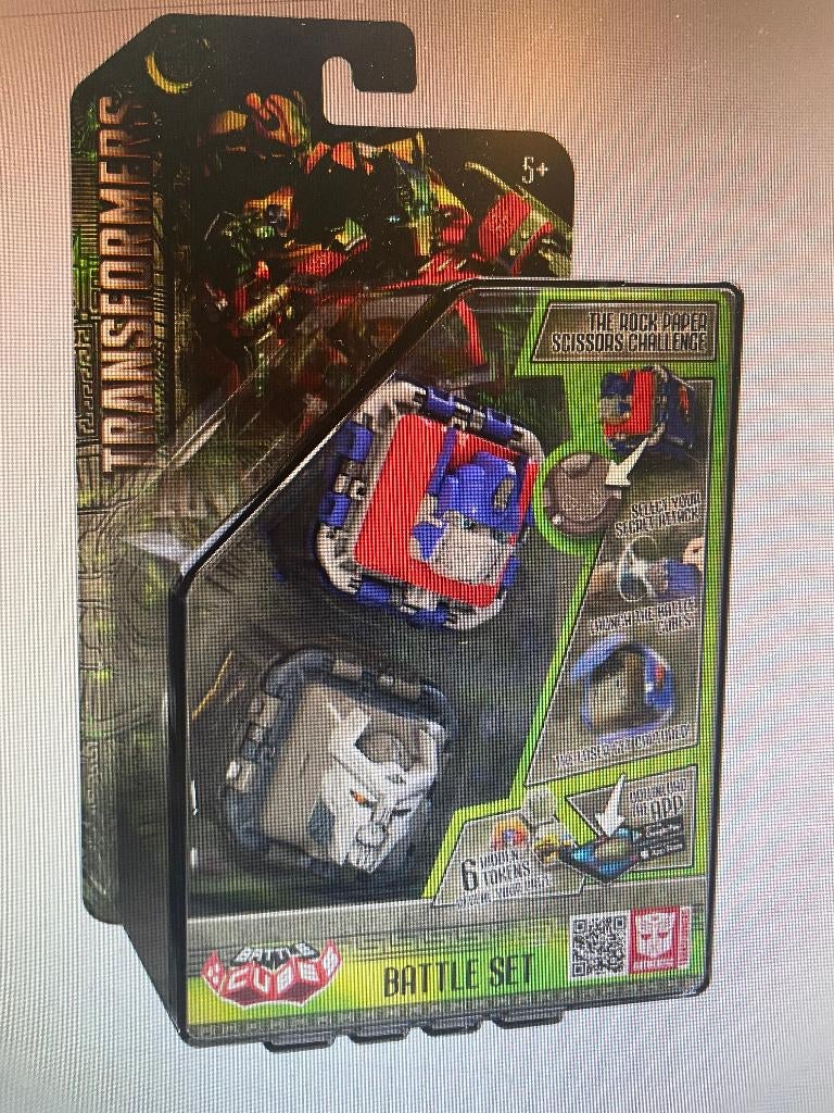 Set Transformers Battle Cube Optimus - Scourge NOUVEAU, Enlèvement, Neuf