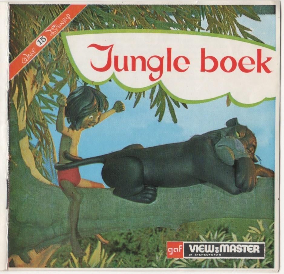 View-master Jungle boek B 363 NL, Ophalen of Verzenden