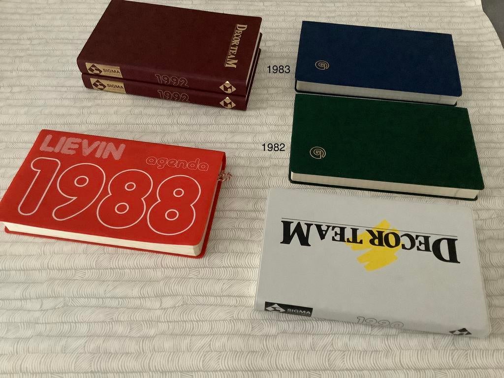 Oude agenda’s, Ophalen
