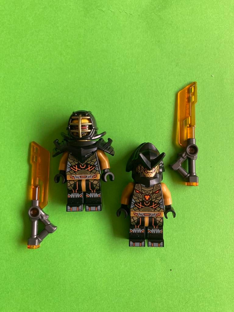 Lego Ninjago Evil minifigs (2x), Kinderen en Baby's, Speelgoed | Duplo en Lego, Zo goed als nieuw, Lego, Losse stenen, Verzenden