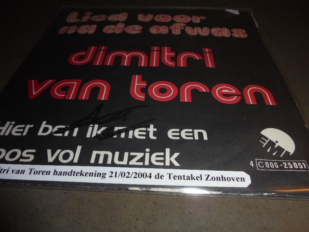dimiti van toren  lied voor na de afwas, Ophalen of Verzenden, Zo goed als nieuw