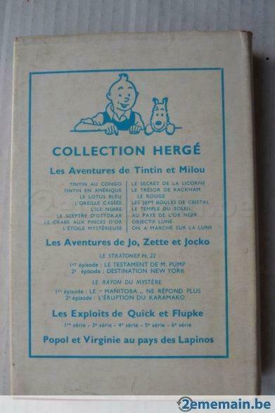 Tintin - Belle PUB  très ancienne, Ophalen, Gelezen