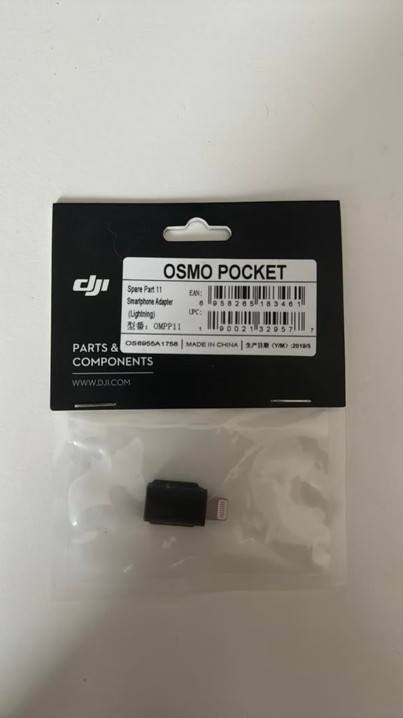 Osmo pocket smartphone adapter lightning, Ophalen of Verzenden, Nieuw