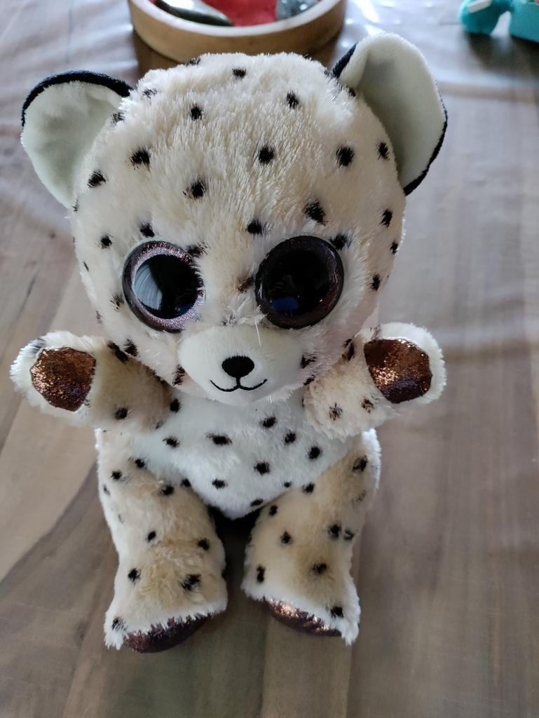 Scented animotsu knuffel luipaard cookie geur, Ophalen of Verzenden, Zo goed als nieuw