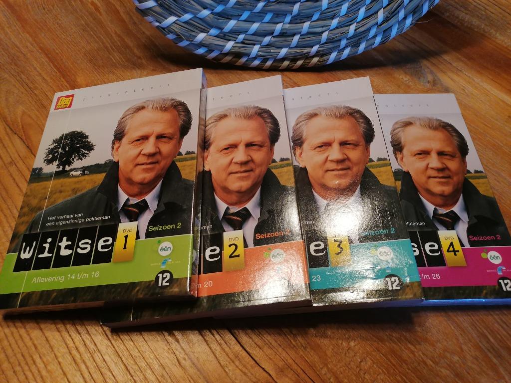 Dvd reeks Witse seizoen 2, Cd's en Dvd's, Dvd's | Nederlandstalig, Vanaf 16 jaar, Ophalen, Zo goed als nieuw, Actie en Avontuur