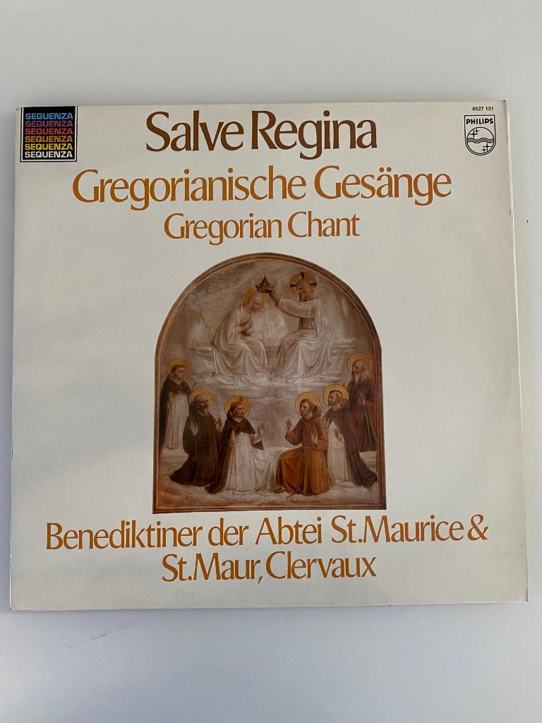 LP Salve Regina Benediktiner Abtei St.Maurice & St.Maur 1980, Gebruikt, 12 inch, Vocaal, Middeleeuwen en Renaissance
