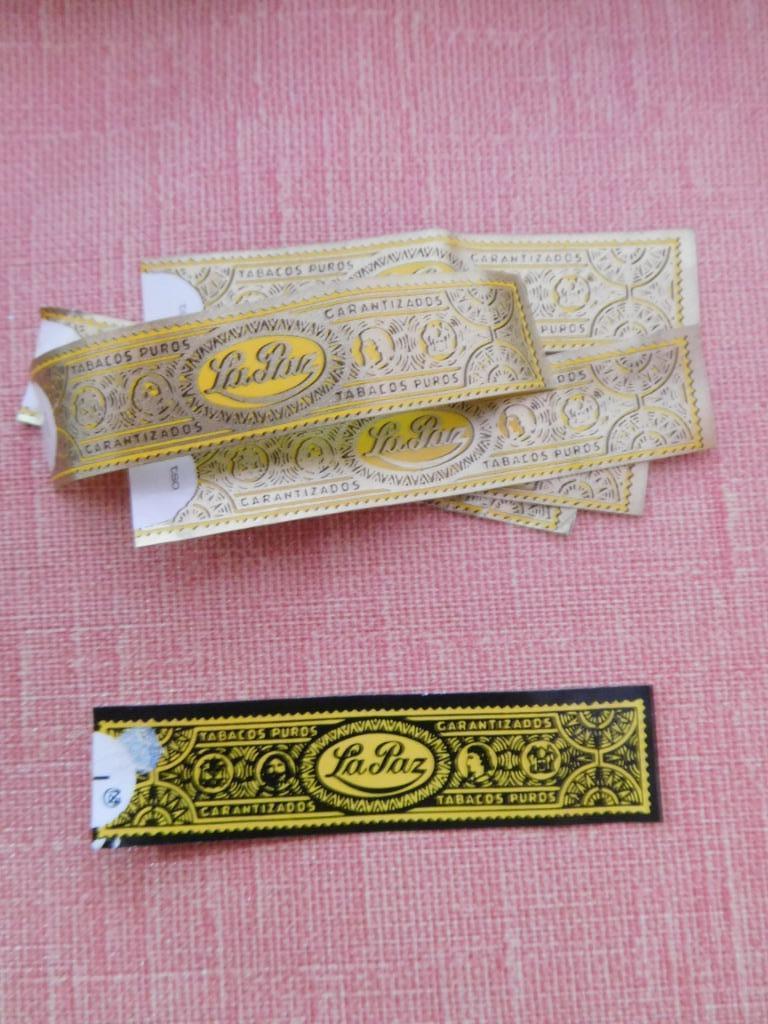 Bagues de cigare Fabricant La Paz, Enlèvement ou Envoi, Utilisé, Bagues de cigare
