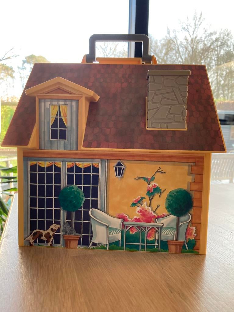 Playmobil huis, met toebehoren, Ophalen, Zo goed als nieuw