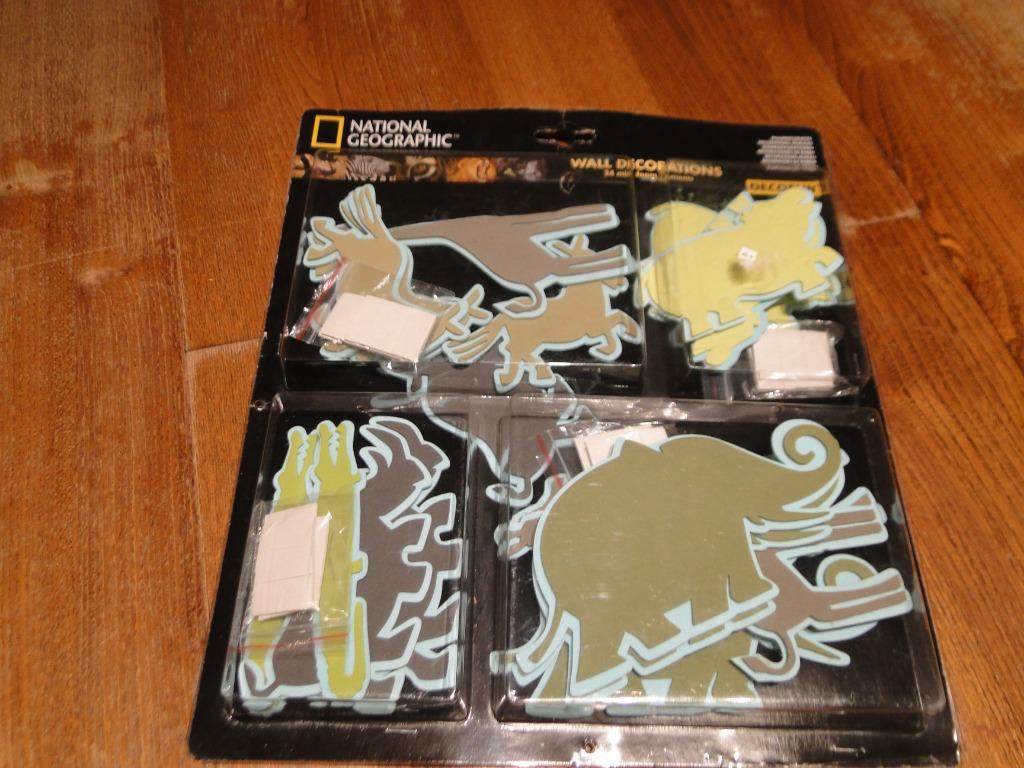 NIEUW muurdecoratie foamstickers safaridieren, Ophalen of Verzenden, Nieuw, Meerdere stickers