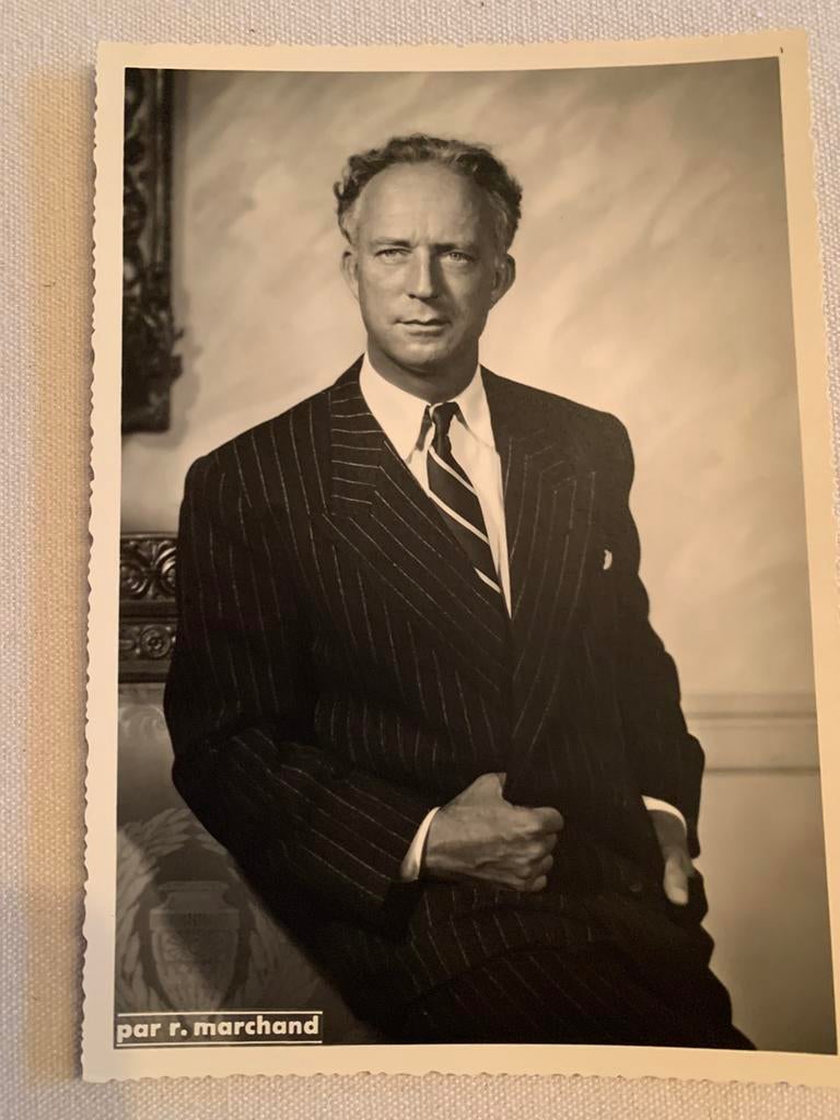 Koning Leopold III, Verzamelen, Ophalen of Verzenden, Zo goed als nieuw, Foto