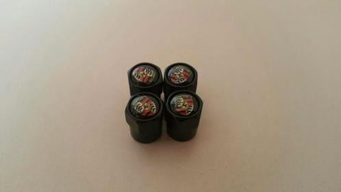 Bouchons de valve Porsche noirs ou argentés, Autos : Pièces & Accessoires, Enlèvement ou Envoi, Neuf, Porsche