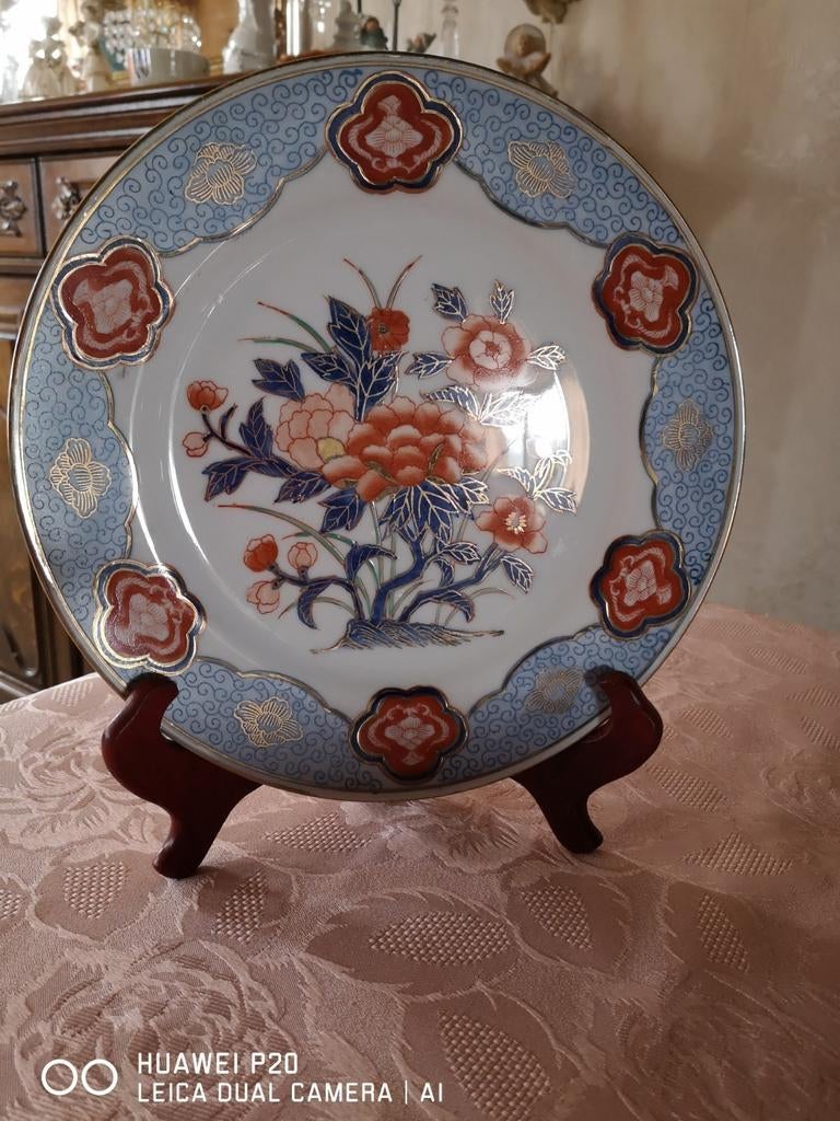 Vintages chinees bord 26 cm diam, Ophalen of Verzenden