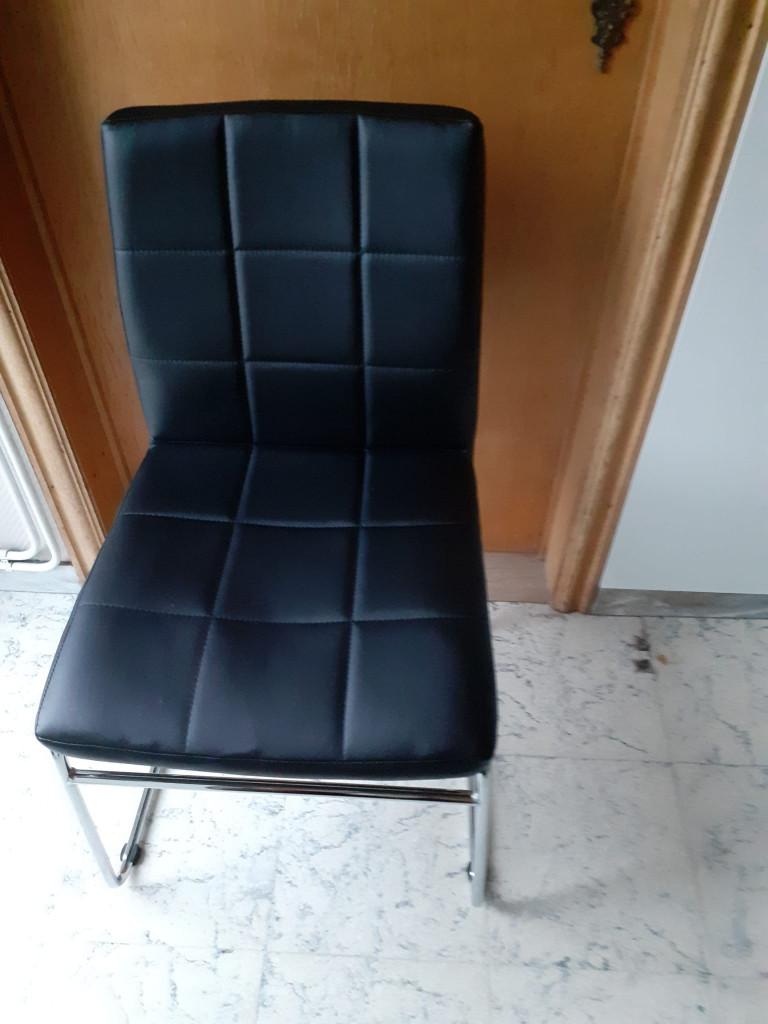 stoelen, Huis en Inrichting, Stoelen, Ophalen, Kunststof, Zwart, Nieuw
