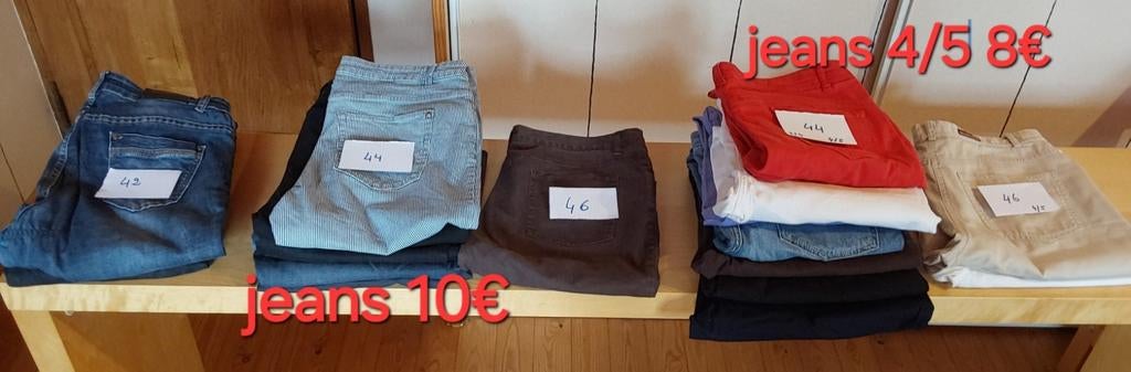 Veel jeans in grote maten, perfecte staat, Kleding | Dames, Ophalen of Verzenden, Gedragen