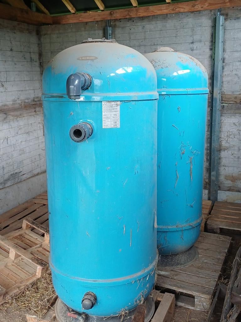 zandfilters  finaflow, Ophalen, Gebruikt