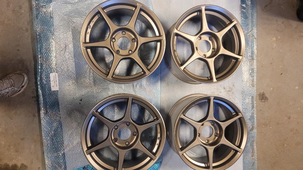 Buddyclub P1 Racing 16inch velgen bronze Silvia MR2 NSX, Auto-onderdelen, Banden en Velgen, Ophalen, Nieuw, 16 inch, Velg(en)