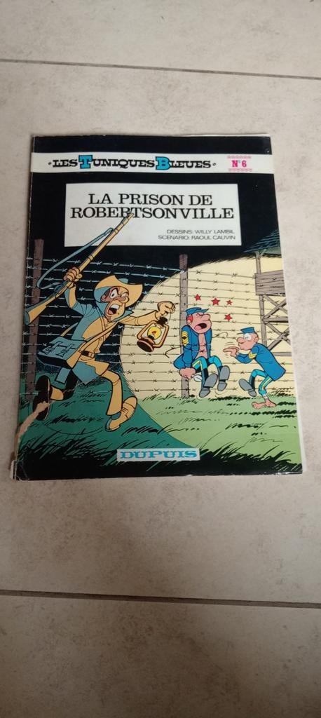 BD Bande dessinée Tuniques bleues Prison... n6 1975, Enlèvement ou Envoi, Utilisé